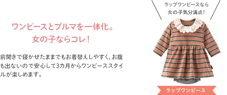 ワンピースとブルマを一体化。女の子ならコレ!