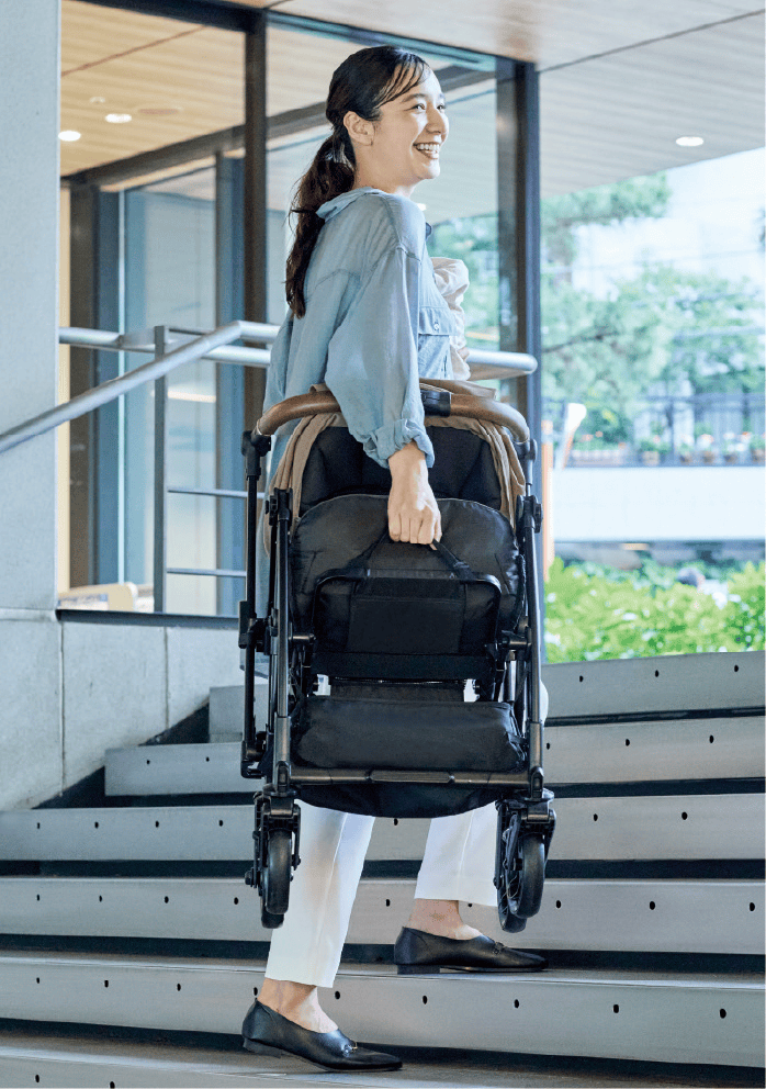 ベビーカーの持ちやすさ