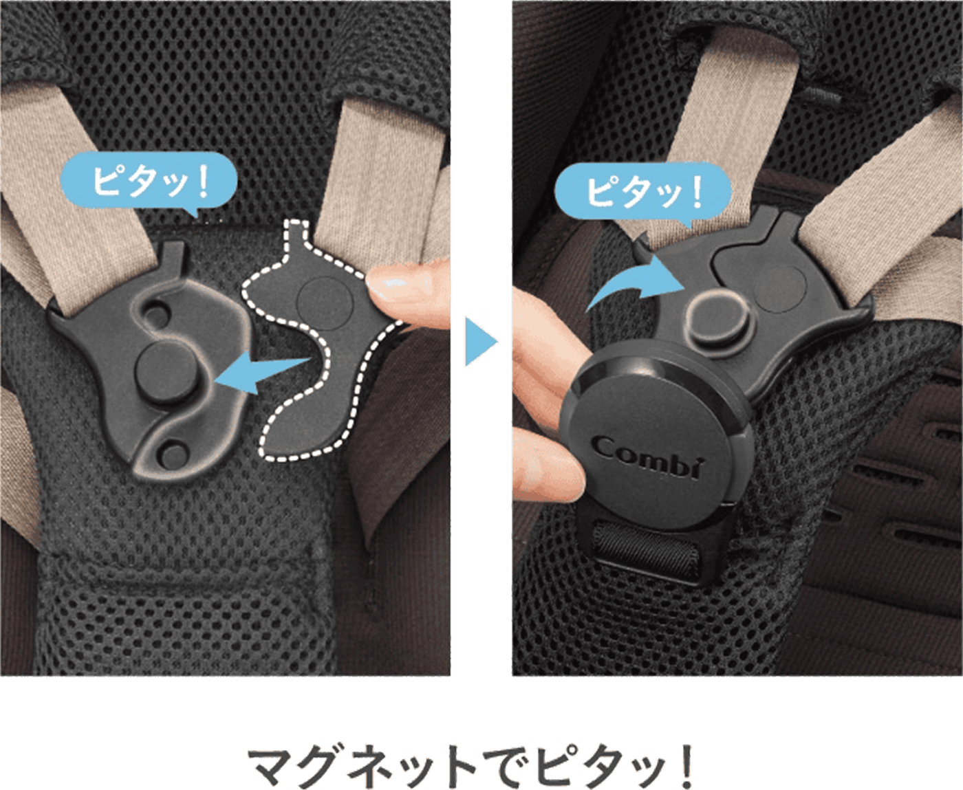 ラクピタバックル