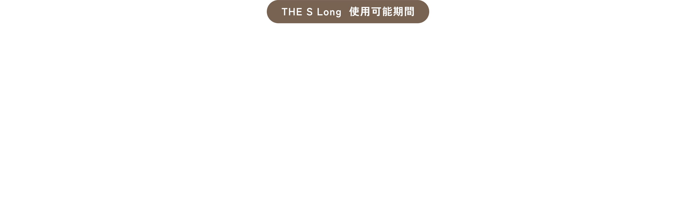 THE S Long 使用可能期間