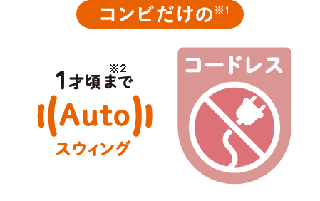 電動ベビーラック ネムリラ コードレス｜コンビ公式ブランドストア