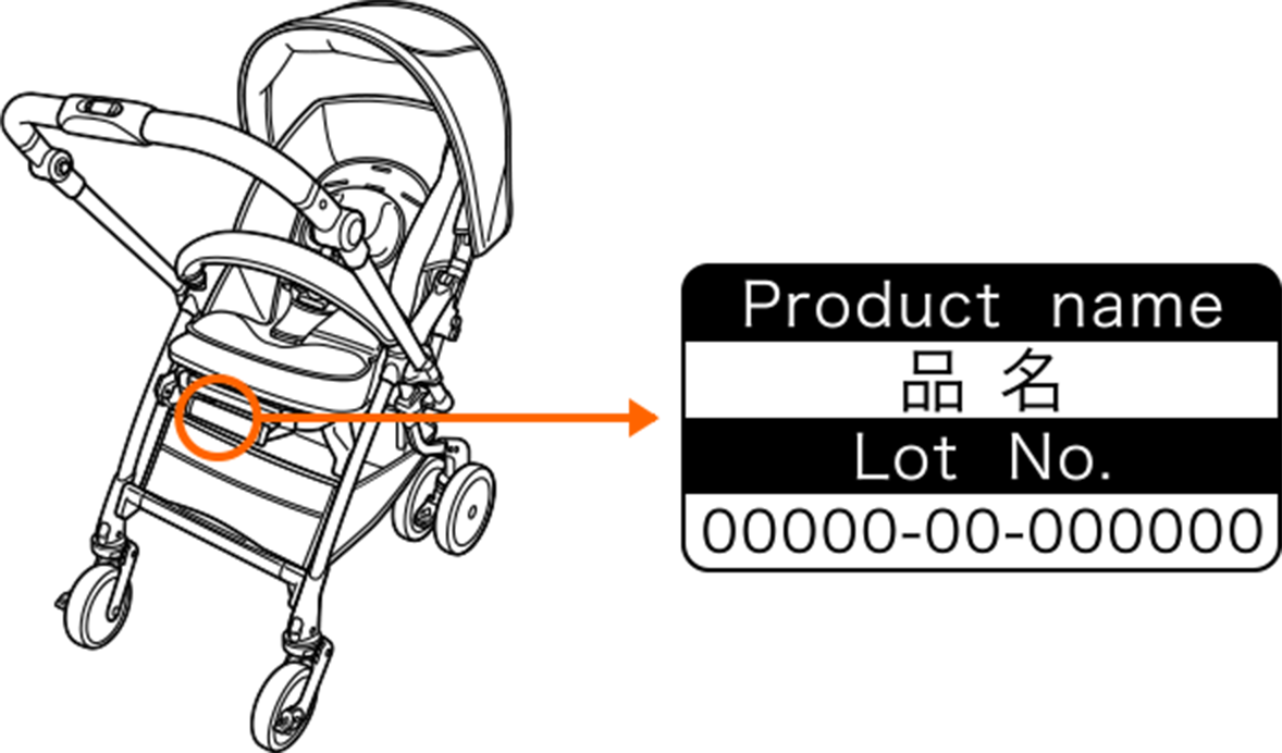 カゴの上にあるステーの場合